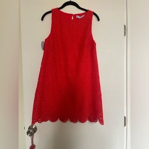 Never worn eyelet shift dress hillhouse XS